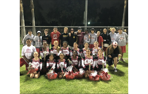 Supporting Our Cheerleaders
